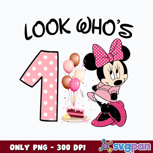 Minnie pink look who's leilani disney png