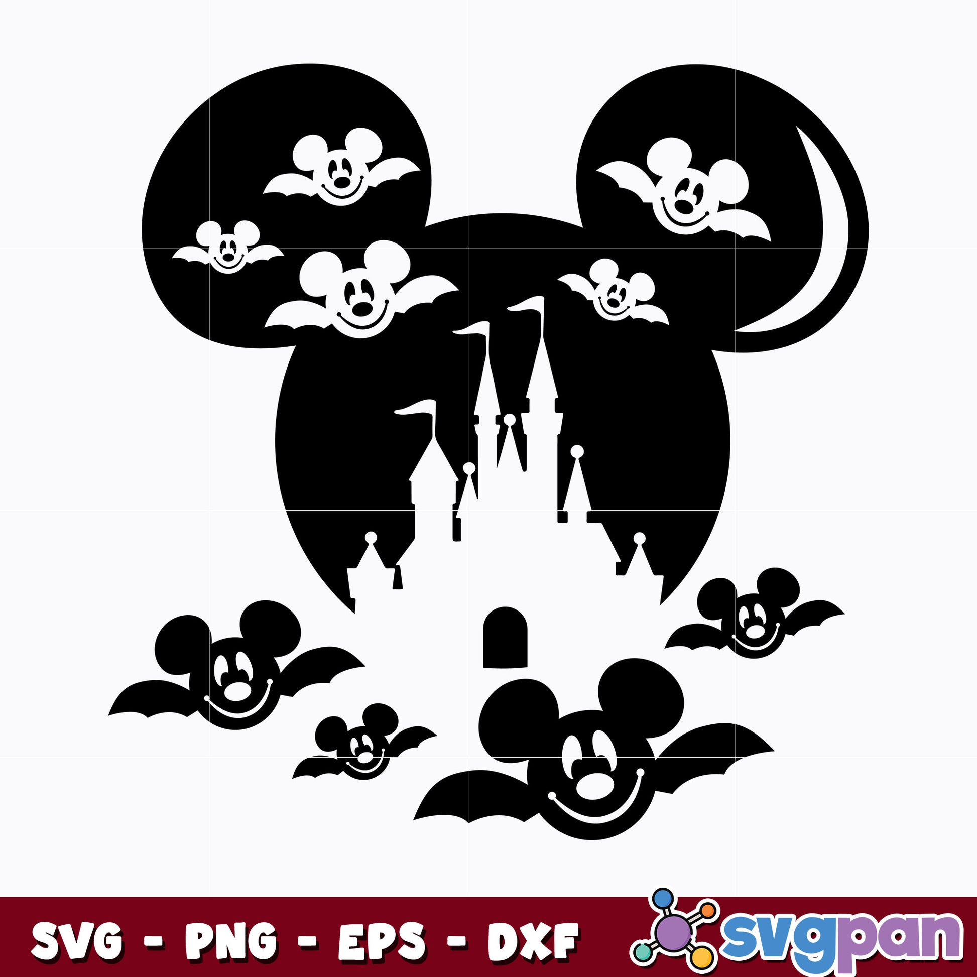 Mickey Mouse Halloween Bundle svg