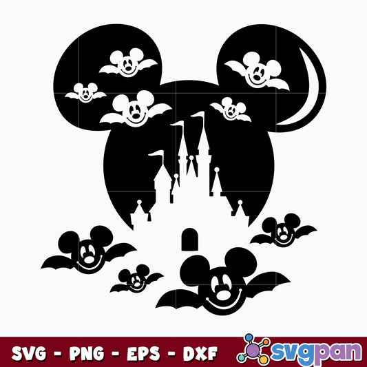 Mickey Mouse Halloween Bundle svg