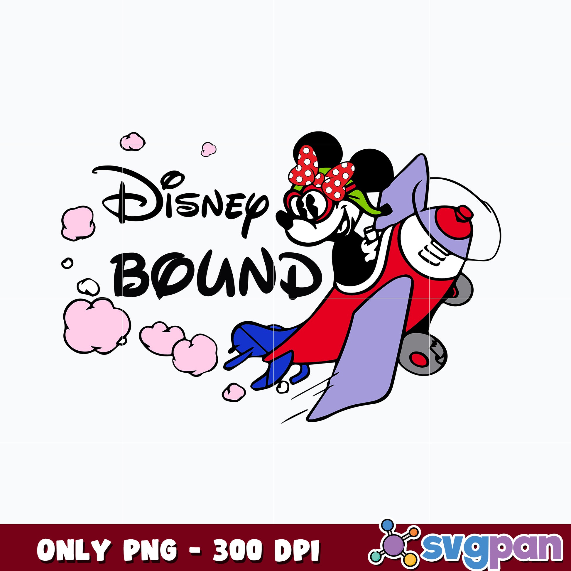 Minnie Mouse Disney Bound png  