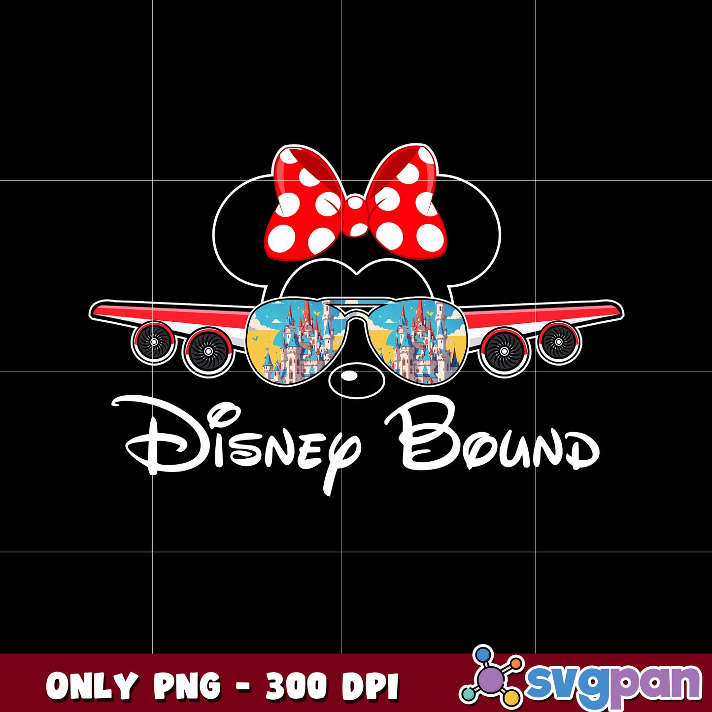 Minnie Mouse Disney Bound png 