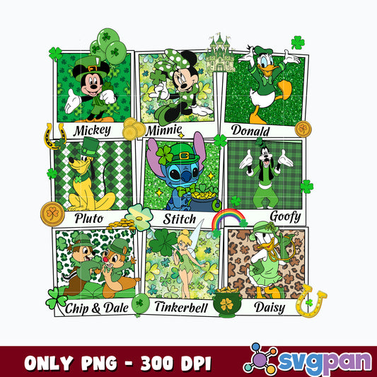 Disney Cartoon st patrick's day Png