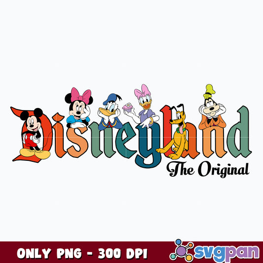 Disneyland Mickey Mouse Friends png 