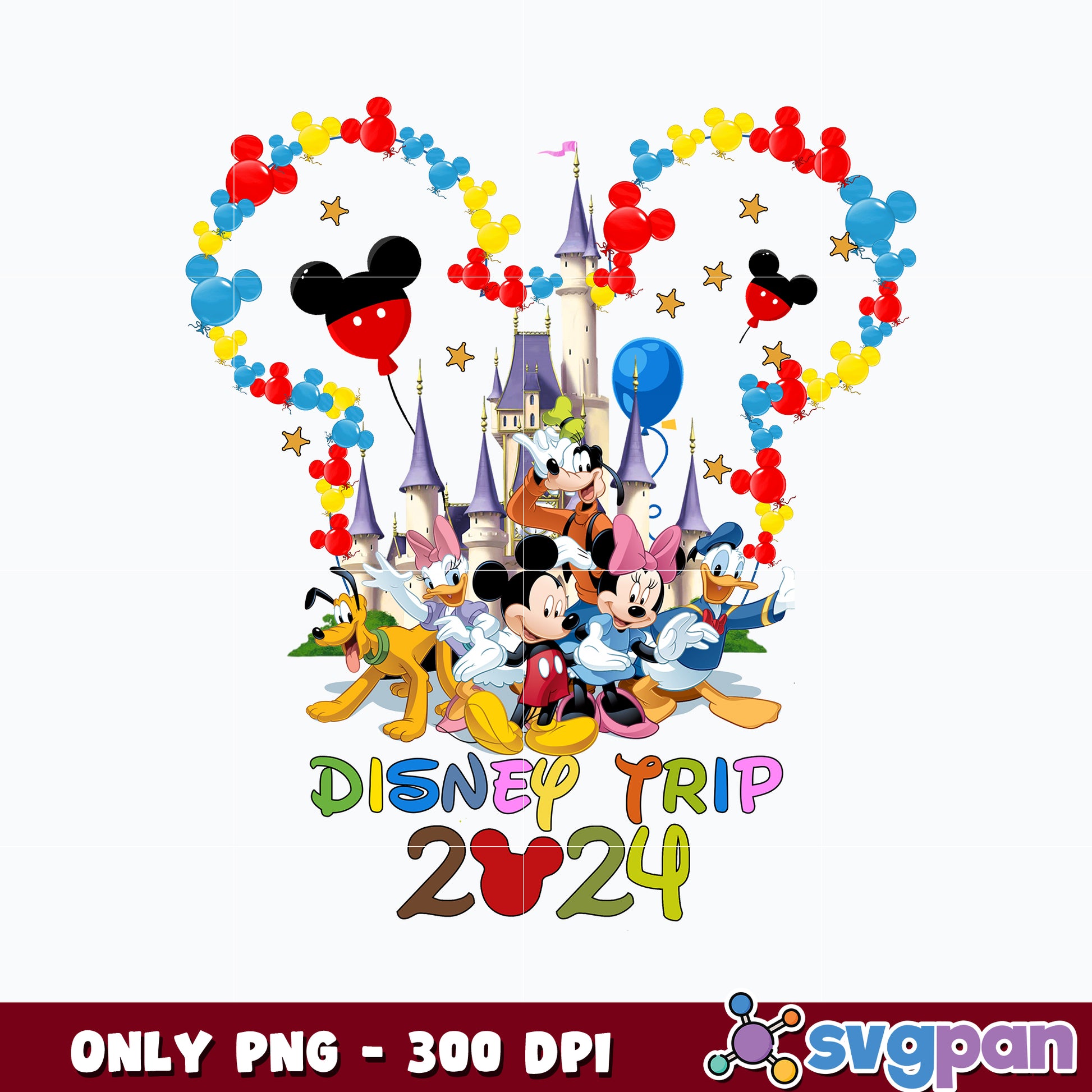 Disney Family Trip 2024 Disney Mickey png 