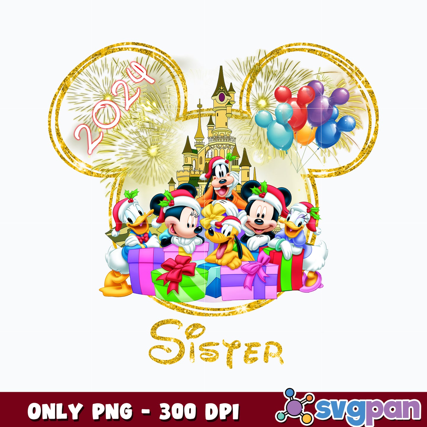 Mouse And Friends Sister 2024 png 