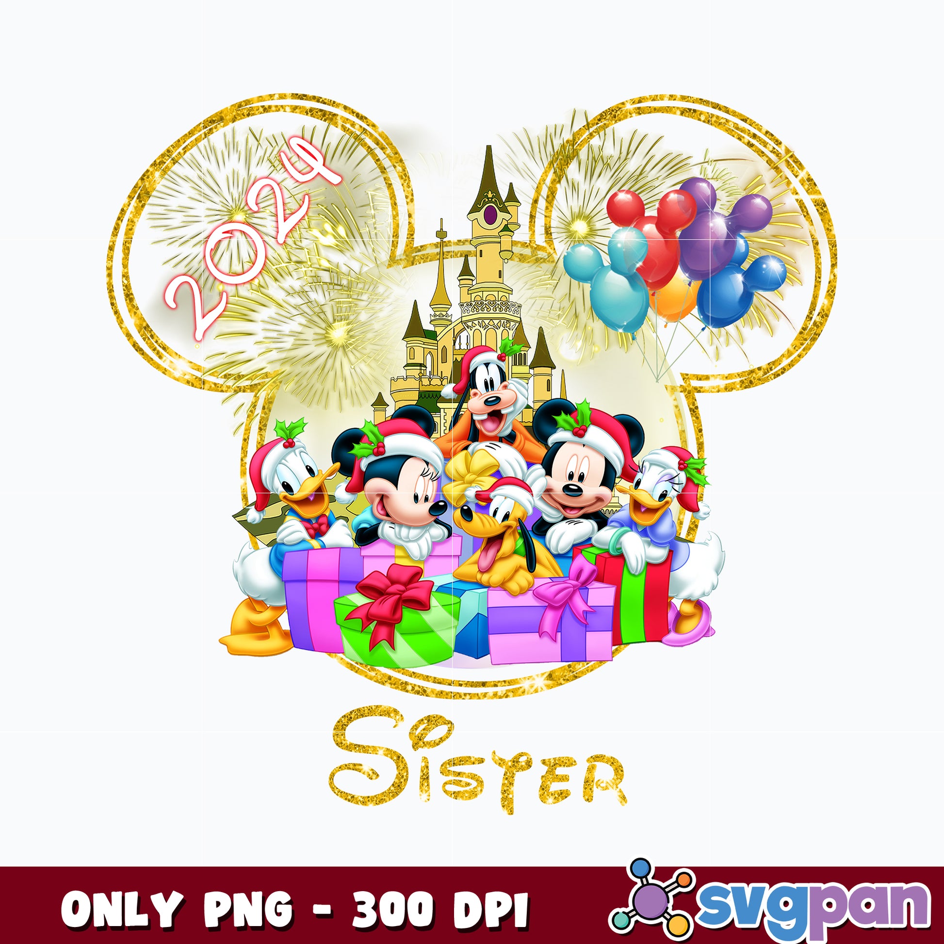 Mouse And Friends Sister 2024 png 