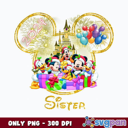 Mouse And Friends Sister 2024 png 