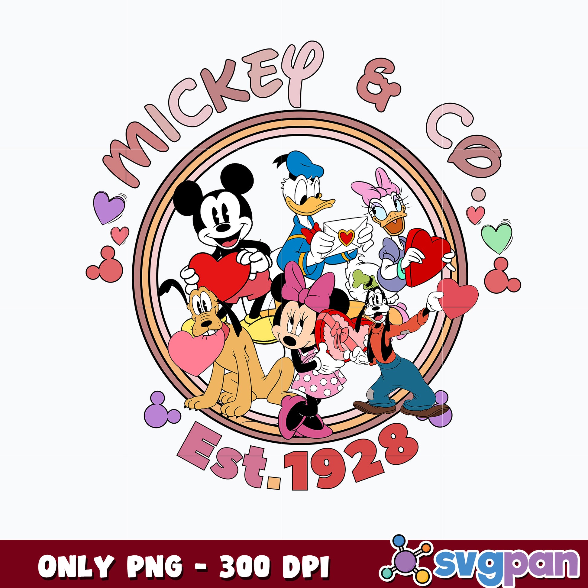 Mickey And Co Est 1928 png