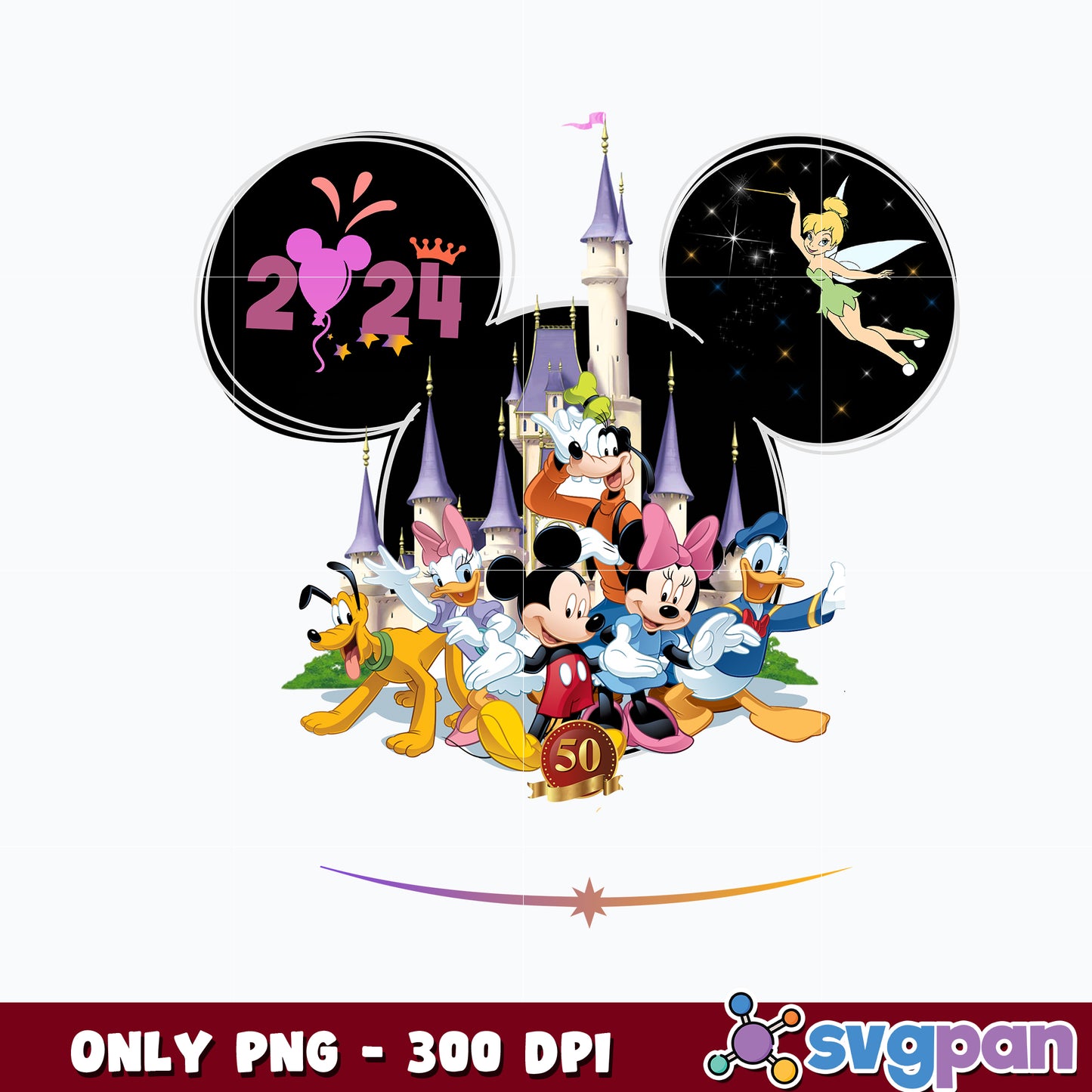 Disney Mickey Mouse And Friends 2024 Png 