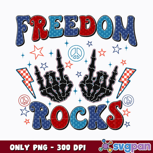 Freedom Rocks png, 4th of July png