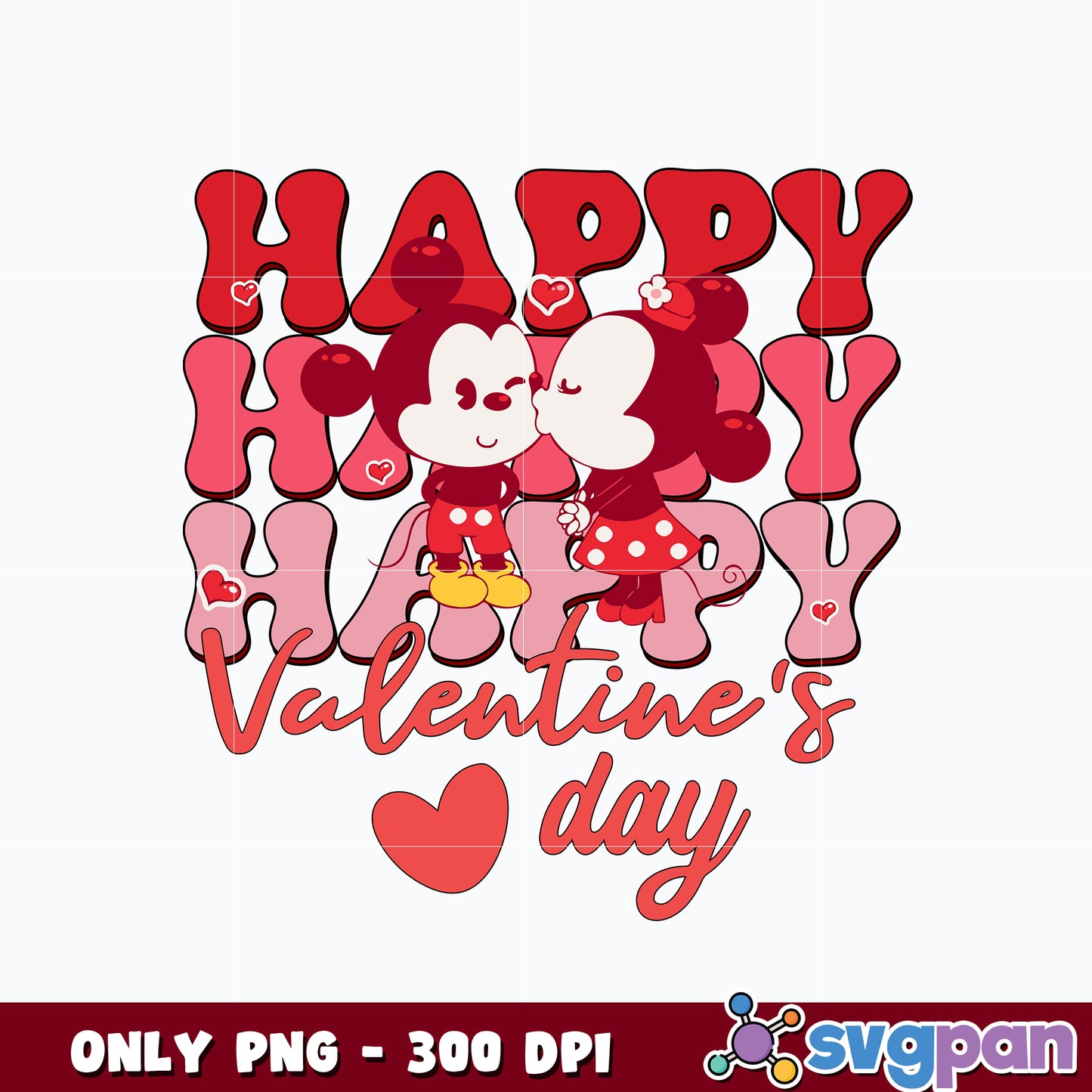 Mickey Happy Valentines Day png