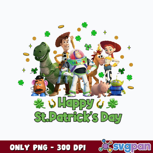 Toy story Happy St. Patrick's Day Png