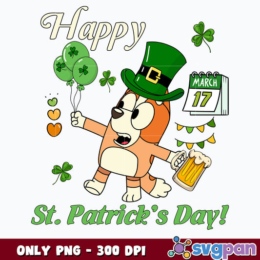 Bingo Happy St. Patrick's Day Png