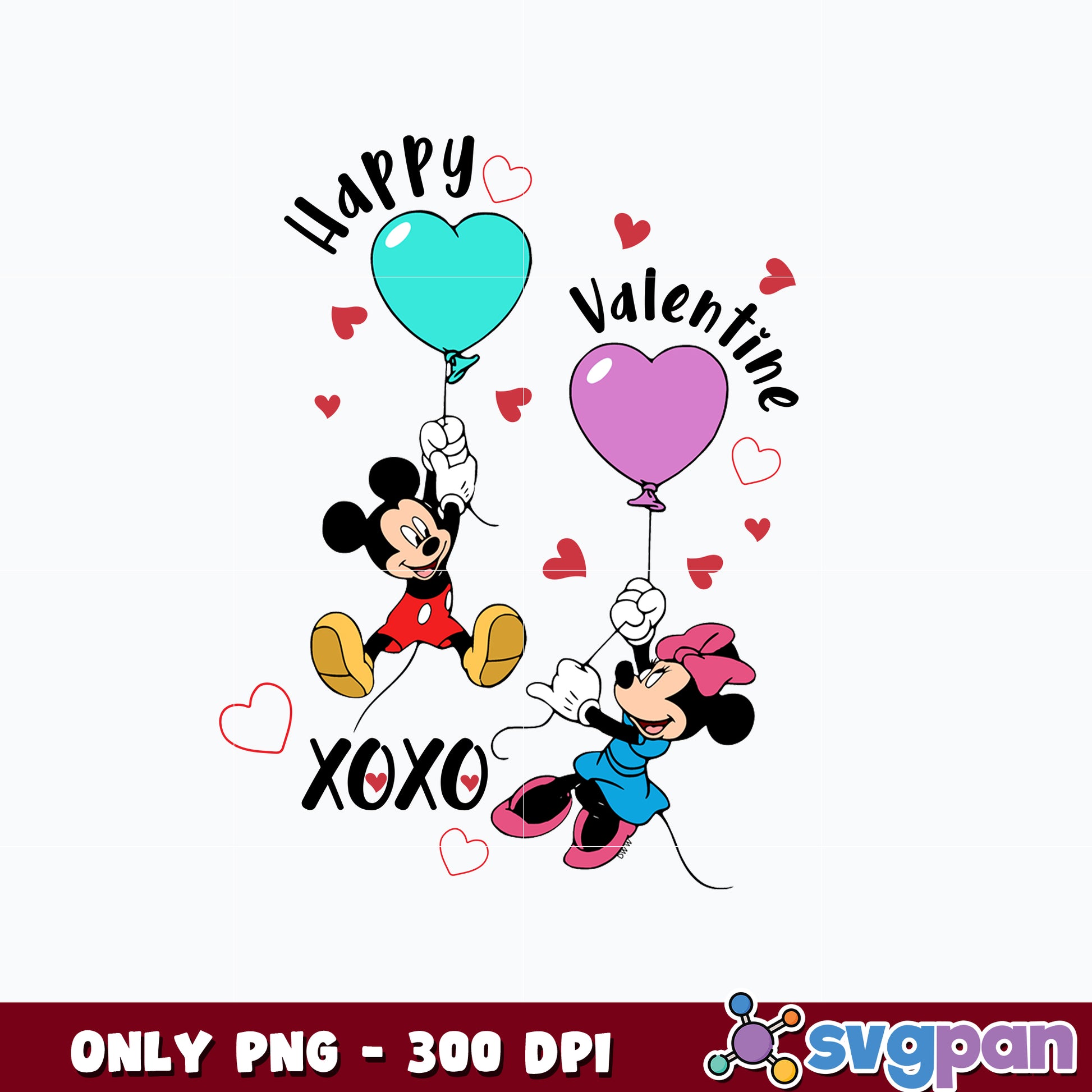 Better Together Mickey and Minnie png