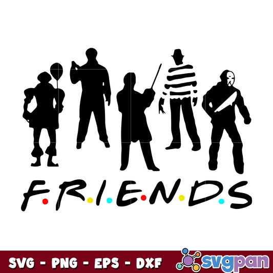 horror friend svg