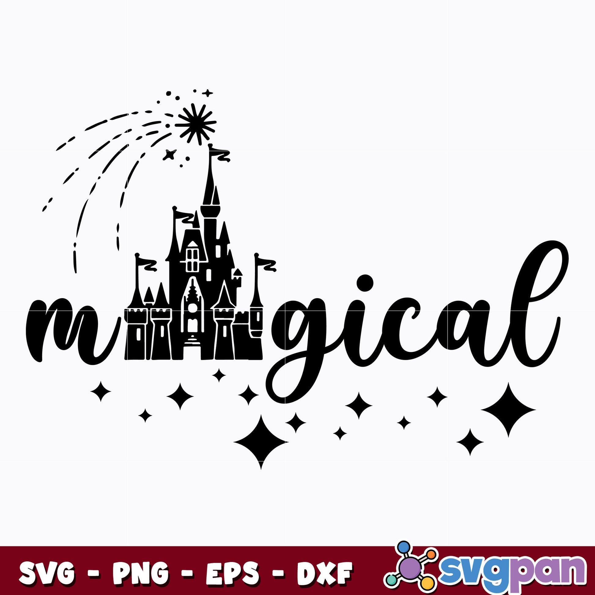 Magical Svg, Magic Kingdom Svg