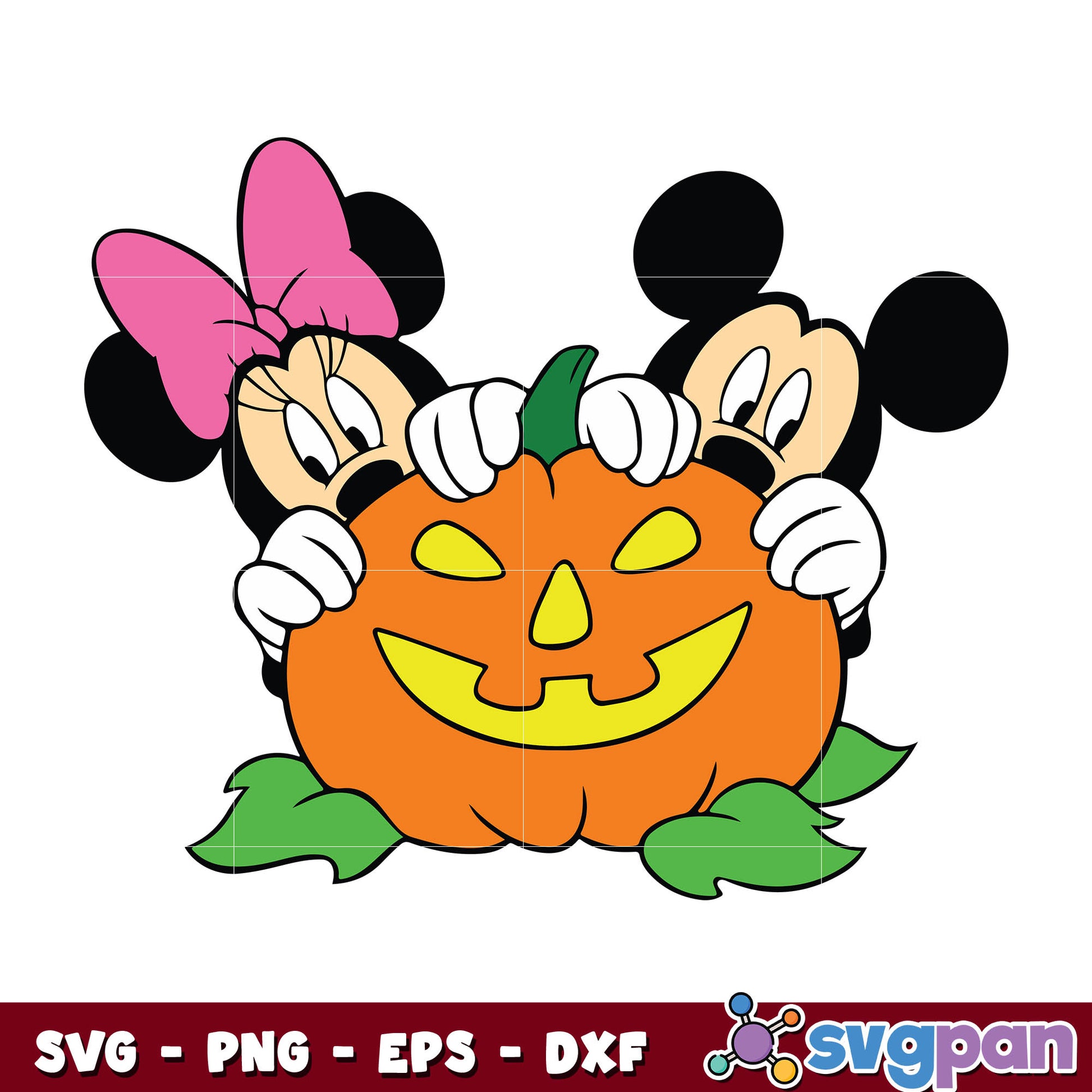 Mickey Minnie Halloween svg, Disney svg