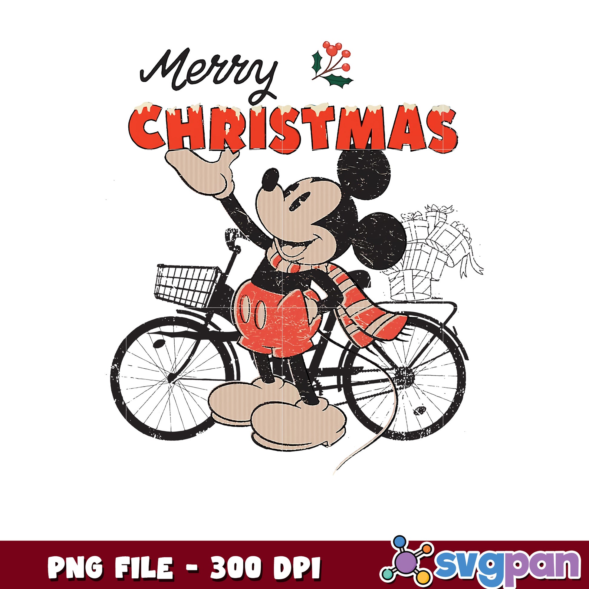 mickey merry christmas png, chistmas design png, disney cartoon png