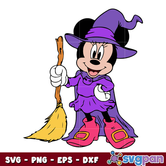 Minnie Mouse halloween svg