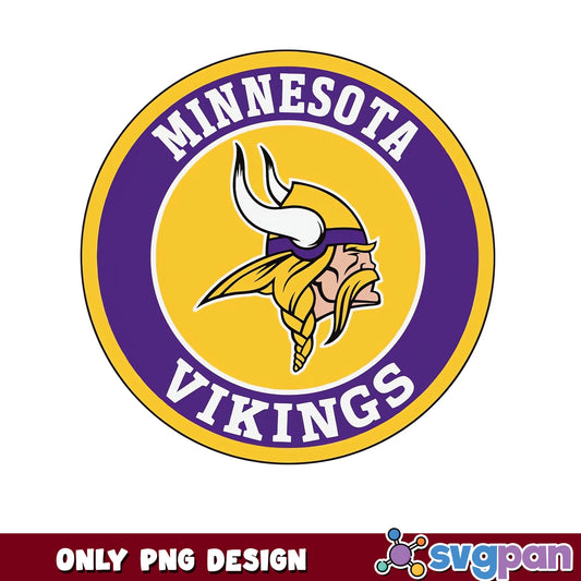 Minnesota Vikings PNG, NFL Football Team Logo, Vikings PNG