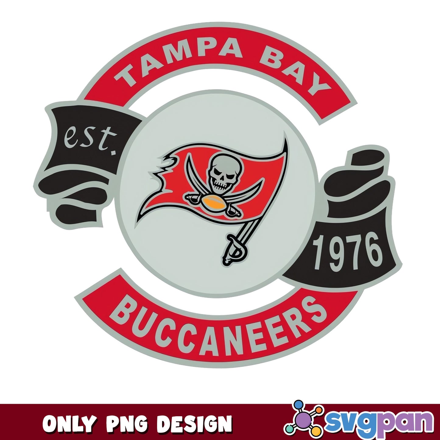 Tampa Bay Buccaneers PNG, NFL Football Team Logo, Bucs PNG