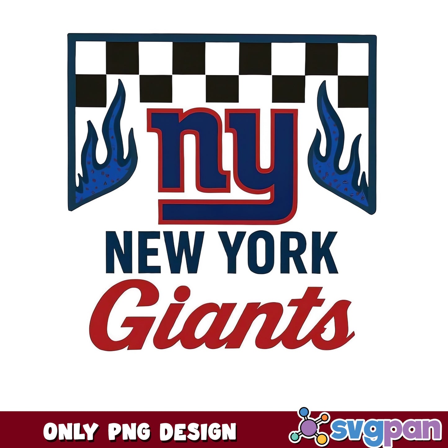 New York Giants PNG, NFL Football Team Design, Giants PNG