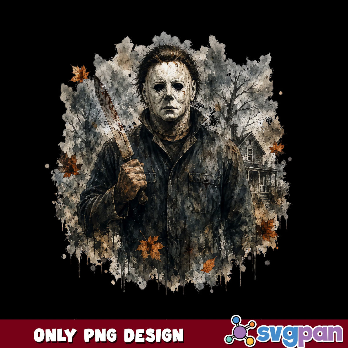 Michael Myers Halloween Horror PNG, Scary Movie PNG, Halloween PNG