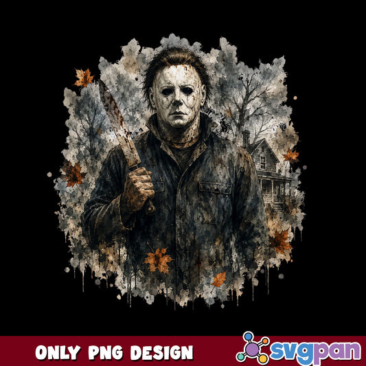 Michael Myers Halloween Horror PNG, Scary Movie PNG, Halloween PNG