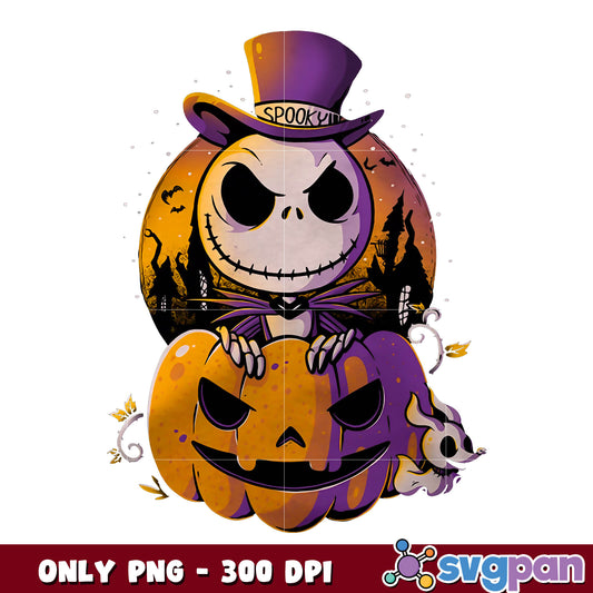 Spooky Jack Halloween Png 