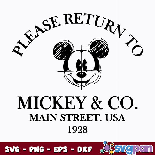 Mickey & Co Est. 1928 svg, Family Vacation svg