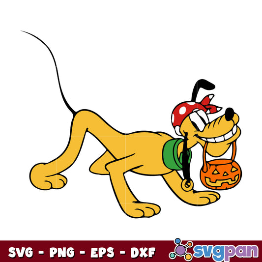Dog pluto Halloween svg 