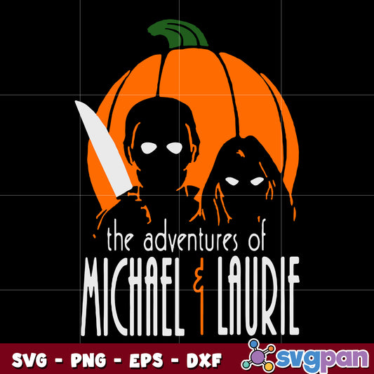 the adventures of michael laurie halloween svg