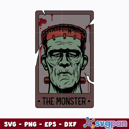 The Monster Tarot Cards Svg 