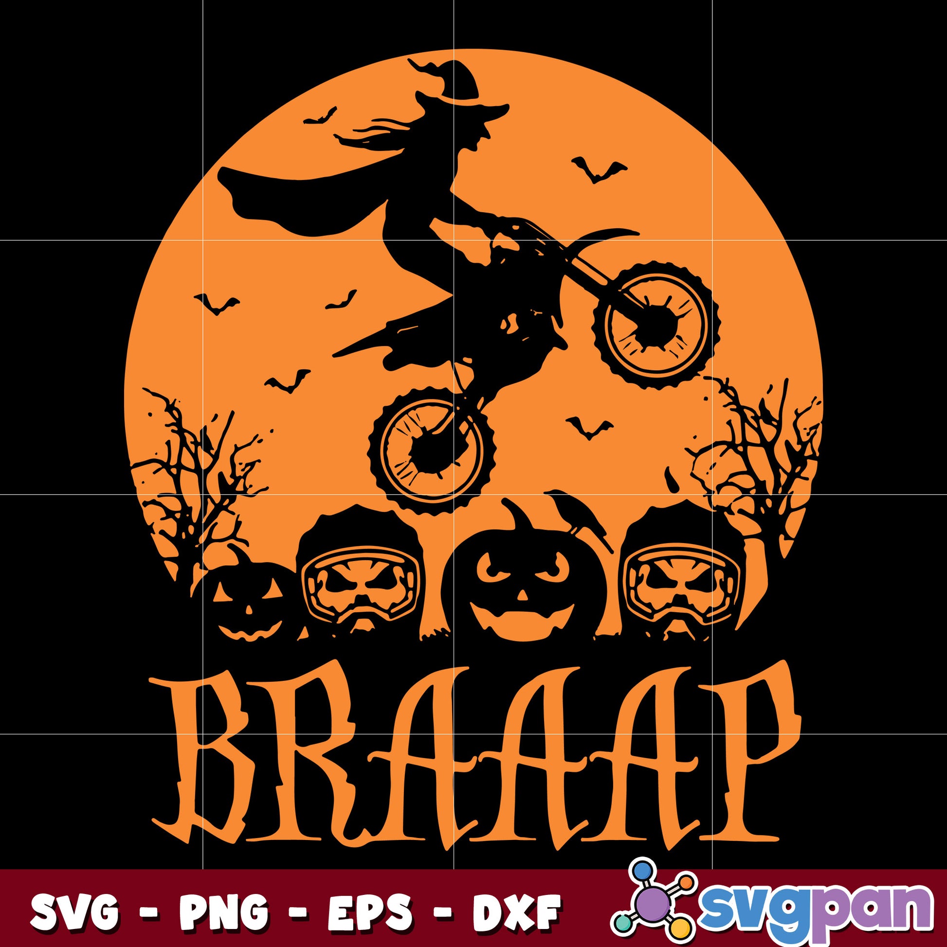 witch braap motocross svg