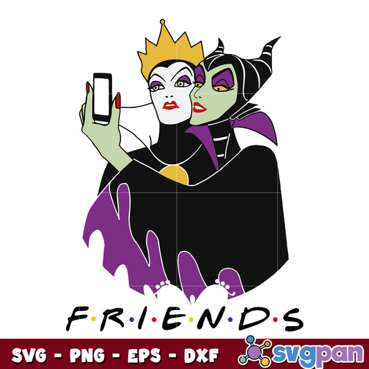 witch friend logo svg