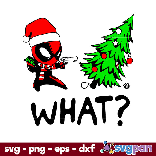 Baby Spiderman Tree Christmas What SVG, Christmas SVG, PNG DXF EPS Digital File.