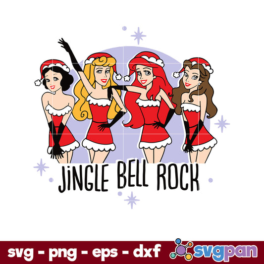 Disney princess Christmas SVG, Christmas SVG, PNG DXF EPS Digital File.