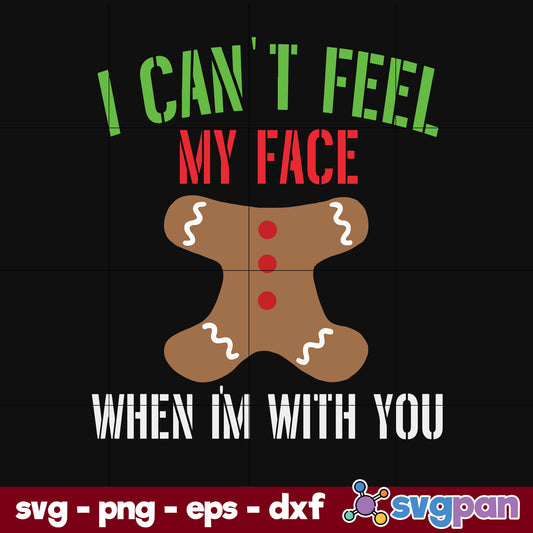 Gingerbread Man Christmas SVG, Christmas SVG, PNG DXF EPS Digital File.