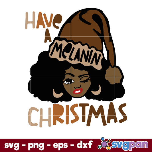 Have A Christmas SVG, Christmas SVG, PNG DXF EPS Digital File.