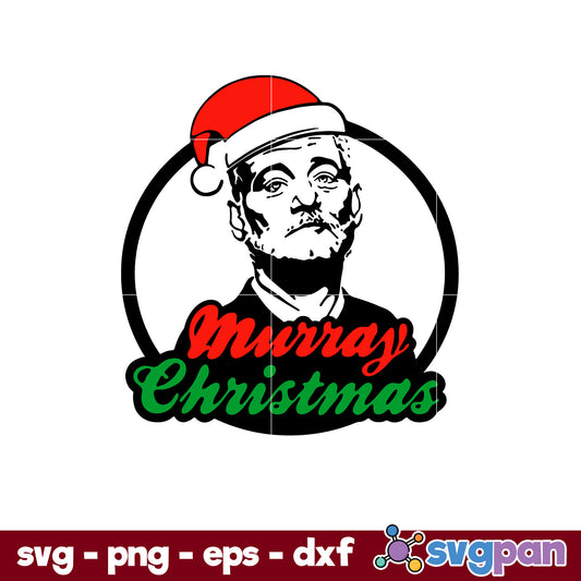 Murray Christmas SVG, Christmas SVG, PNG DXF EPS Digital File.