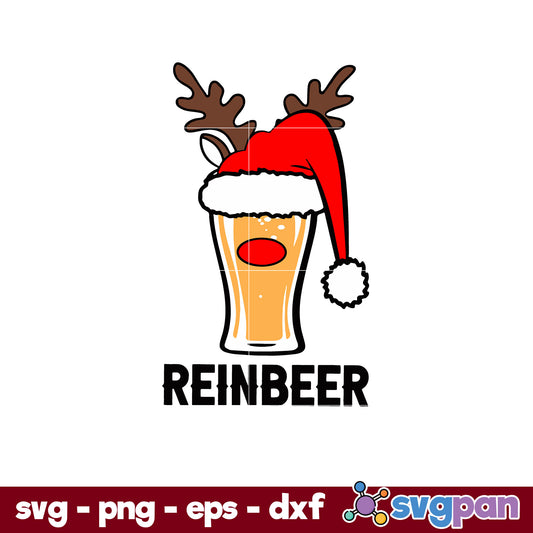 Reinbeer Christmas SVG, Christmas SVG, PNG DXF EPS Digital File.