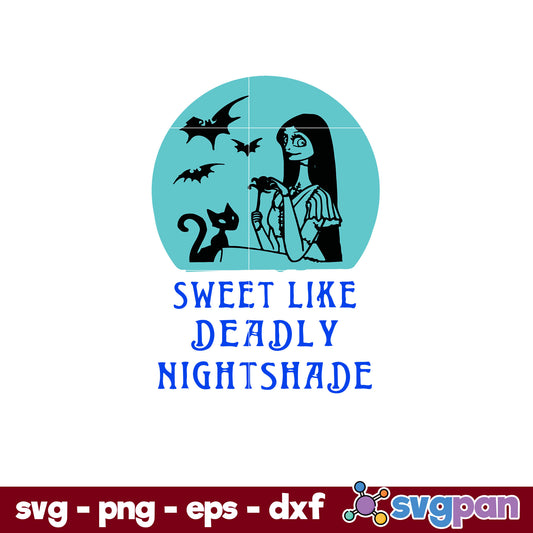 Sally Sweet Disney The Nightmare Before Christmas SVG, Christmas SVG, PNG DXF EPS Digital File.