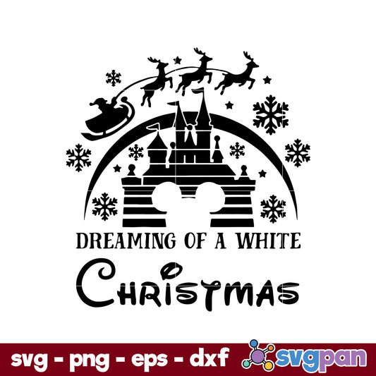 Christmas Disney SVG, Christmas SVG, PNG DXF EPS Digital File.