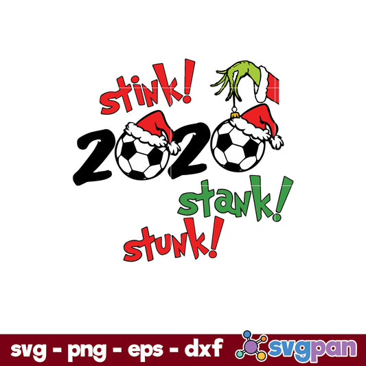Soccer Grinch Christmas SVG, Christmas SVG, PNG DXF EPS Digital File.