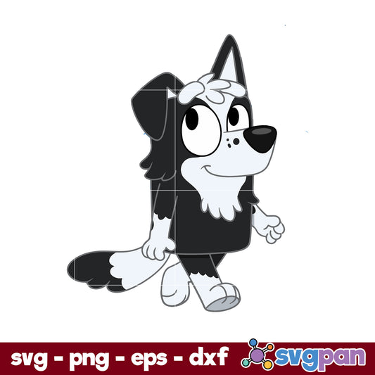 Mackenzie SVG, Bluey SVG, Cartoon SVG PNG DXF EPS Digital File.