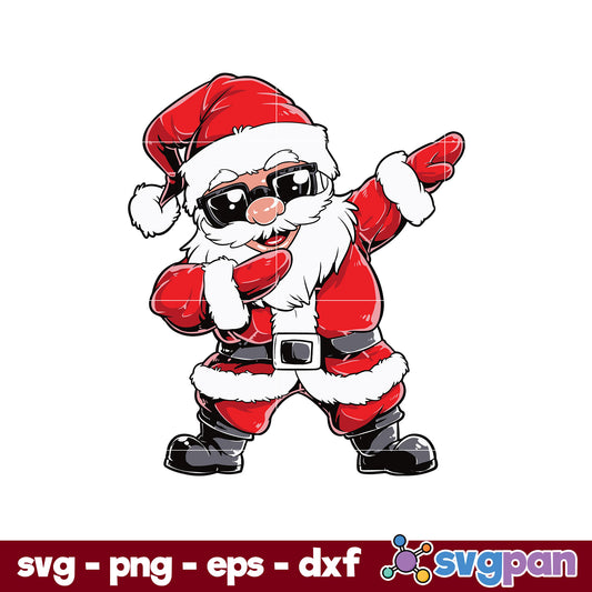 Santa Claus Christmas SVG, Christmas SVG PNG DXF EPS File.