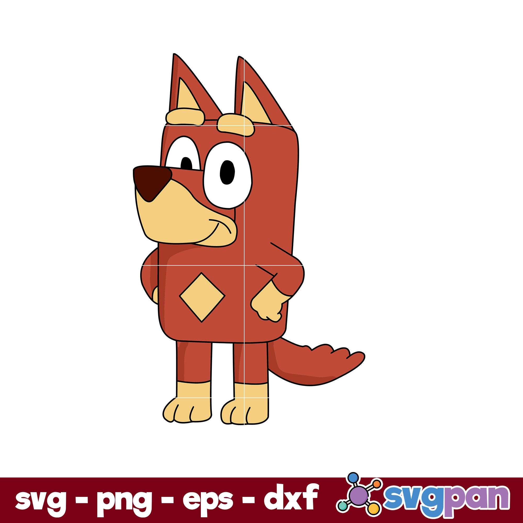 Rusty Bluey SVG, Bluey SVG, Cartoon SVG PNG DXF EPS File. – svgpan