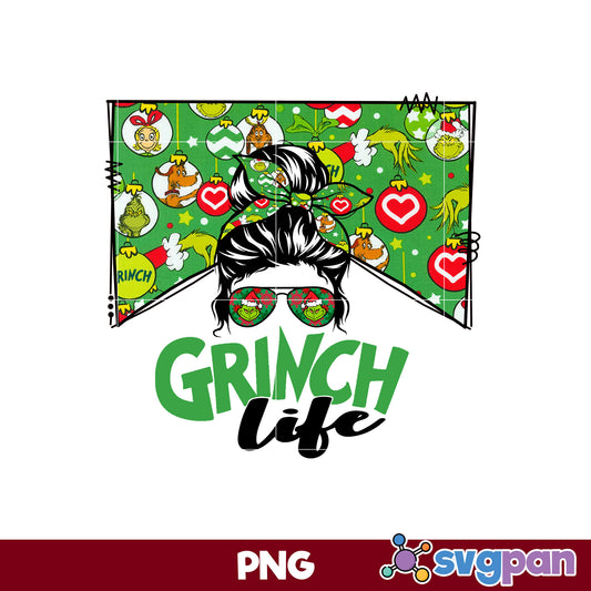 Grinch Lite PNG, Grinch Christmas PNG, Christmas PNG.